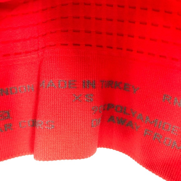 NWT Sweaty Betty Compression Stamina Sports Bra In Red Seamless Medium XS - Picture 7 of 7